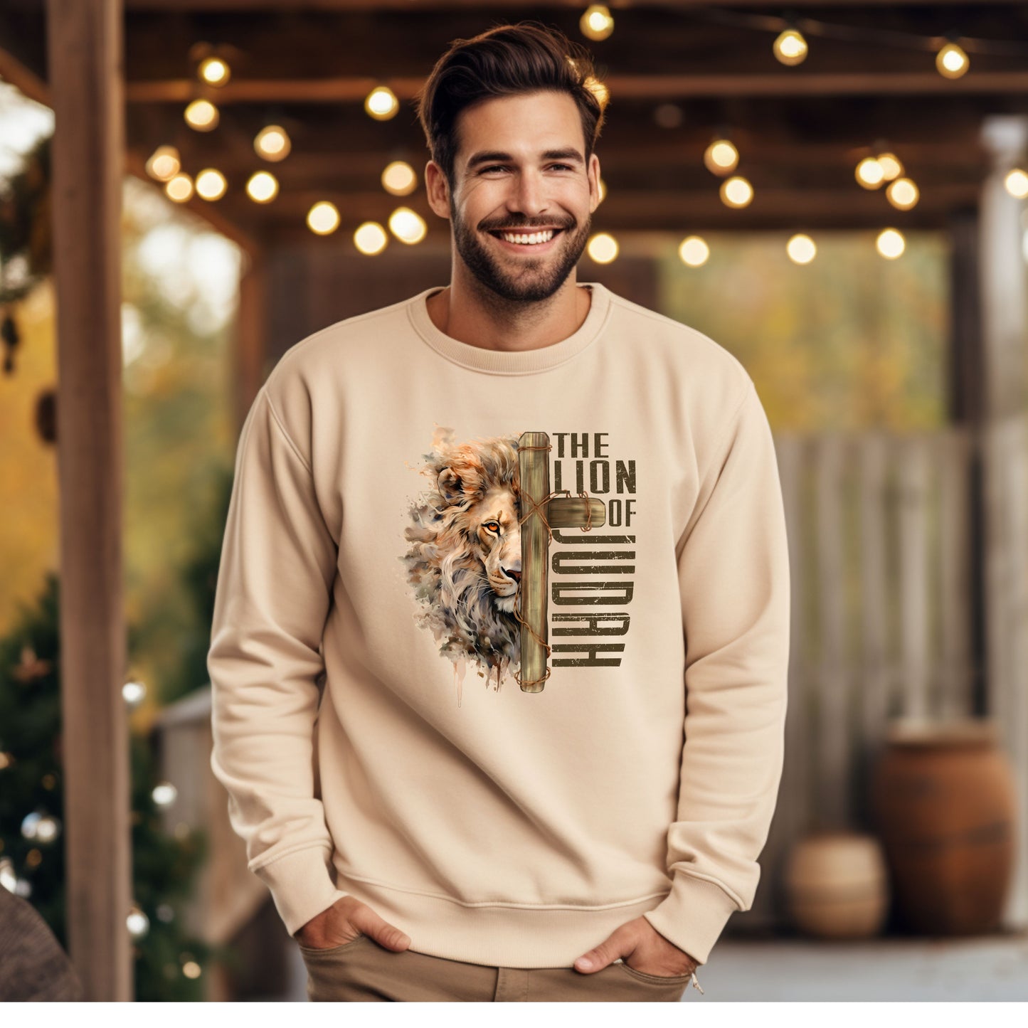 The Lion of Judah Crewneck Sweater